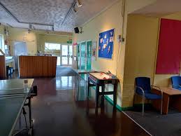 Clubhouse community room view